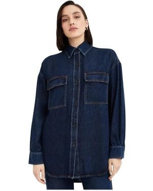 P.A.R.O.S.H. Denim Jackets - Blue