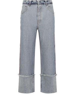 Acne Studios Straight Jeans - Gris