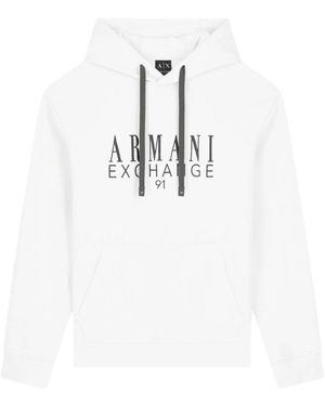 ARMANI EXCHANGE Hoodies - Blanco