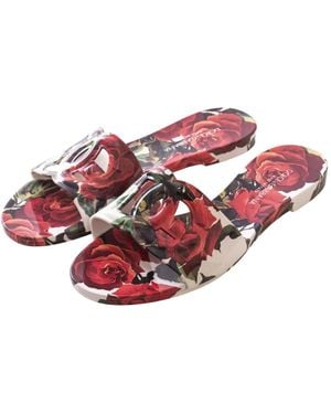 Dolce & Gabbana Sliders - Rosso
