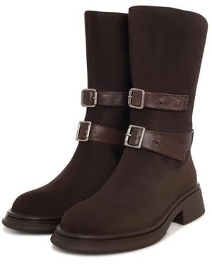 CESARE GASPARI High Boots - Marron