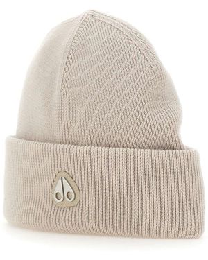 Moose Knuckles Parnis Beanie - Naturel