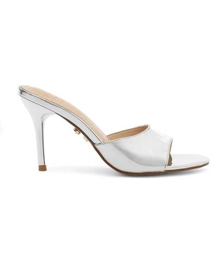 TWENTYFOUR Heeled Mules - Blanco
