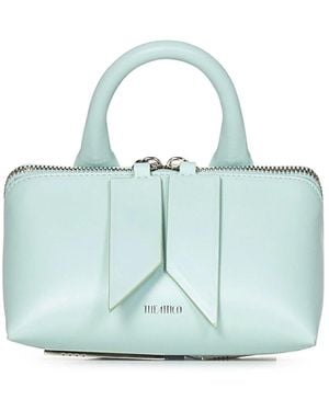 The Attico Grüne mini-handtasche - Blau