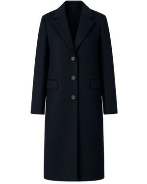 Liu Jo Single-Breasted Coats - Blue