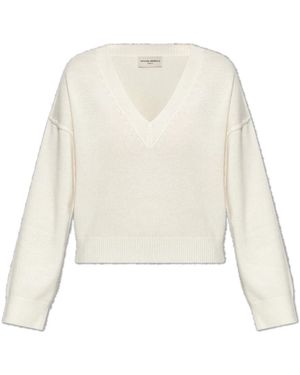Officine Generale Cashmere Knitwear - Blanco