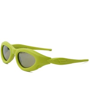 Bottega Veneta Cat-Eye Zonnebril - Groen