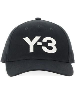 Y-3 Klassische Logo-Kappe - Schwarz