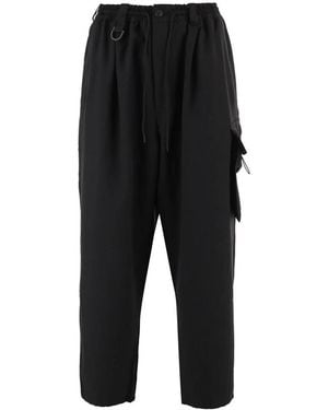Y-3 Straight Trousers - Black
