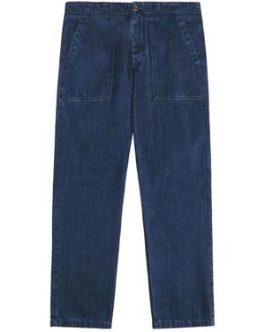 Fay Straight Jeans - Bleu