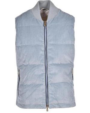 Eleventy Vests - Blu