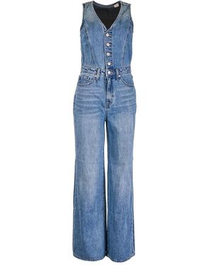 Levi's Iconic Jumpsuit - Blauw
