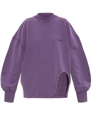 The Attico Sweatshirts - Purple