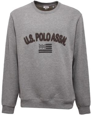 U.S. POLO ASSN. Sweatshirts - Grey