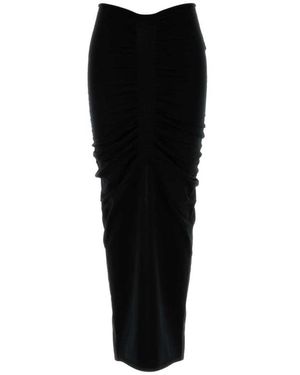 Alexander Wang Gerüschter maxi-rock - Schwarz