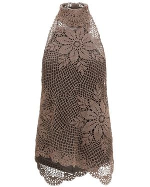 Magda Butrym Sleeveless Tops - Marron
