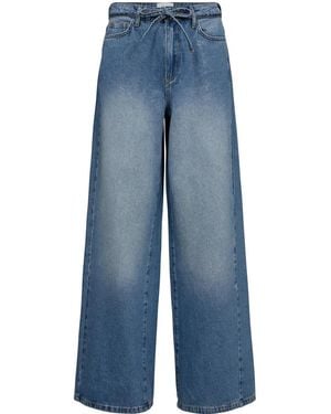 Numph Wide Jeans - Azul