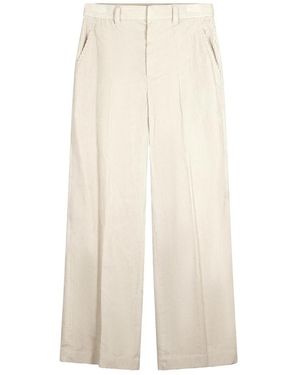 Brunello Cucinelli Wide Trousers - Natural