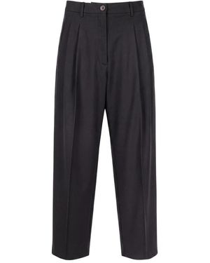Alysi Tapered Trousers - Bleu