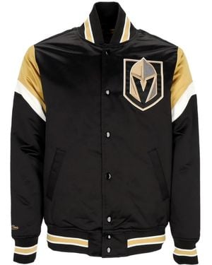 Mitchell & Ness Bomber Jackets - Black