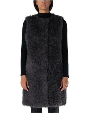 Betta Corradi Faux Fur & Shearling Jackets - Black