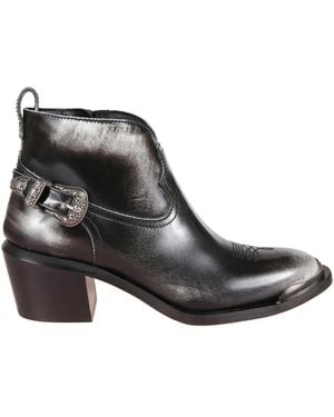 Golden Goose Platte Schoenen - Zwart