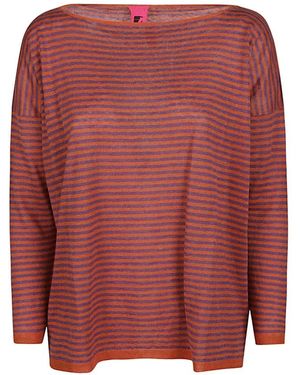 ALESSANDRO ASTE Round-Neck Knitwear - Rojo