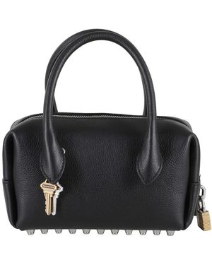 Alexander Wang Roux Small Top Handle W Strap - Zwart