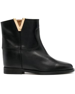 Via Roma 15 Ankle Boots - Black