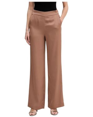 Joop! Philine Satin-Hose - Braun