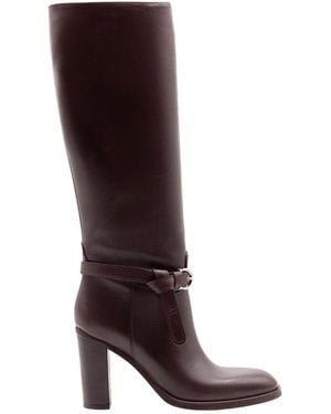 Chantal 1962 Heeled Boots - Brown