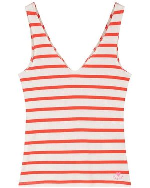FABIENNE CHAPOT Tops ,Veelkleurig ,Leer Lena Top - Rood