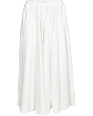 Patou Midi Rok - Wit