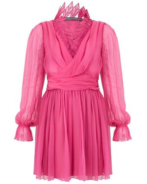 Alberta Ferretti Short Dresses - Pink