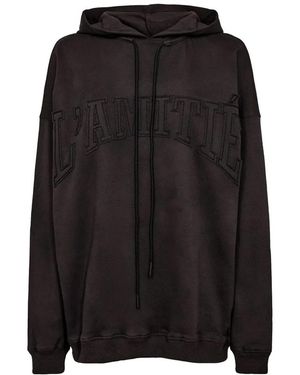 Haute L'Amitié Hoodies - Negro