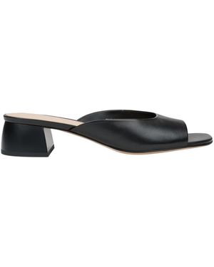 ESTRO Heeled Mules - Black