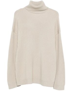 Entire studios Truien & Vesten ,Wol Chunky Turtleneck - Wit