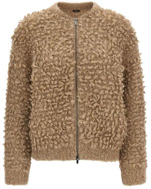 Peserico Bomber Jackets - Brown