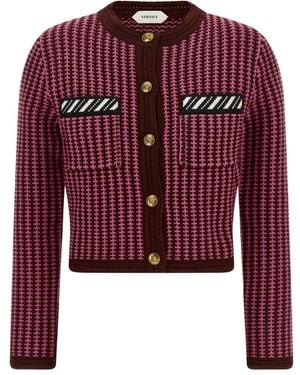 Versace Cardigans - Red