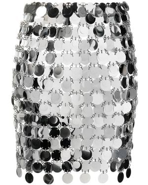 Rabanne Short Skirts - Grey