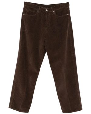 Nine:inthe:morning Straight Trousers - Marron