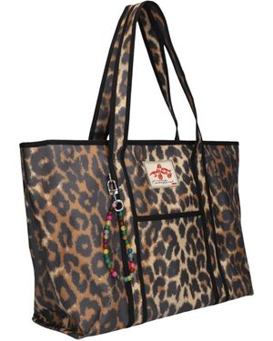 Becksöndergaard Tassen ,Veelkleurig ,Katoen Aubrey Bag - Zwart