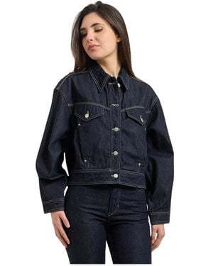 HUGO Jassen ,Blauw ,Denim Denimjack