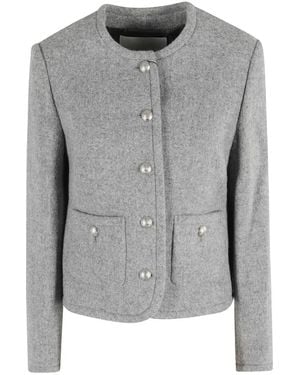 DUNST Tweed Jackets - Grigio