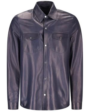 Salvatore Santoro Light Jackets - Blue