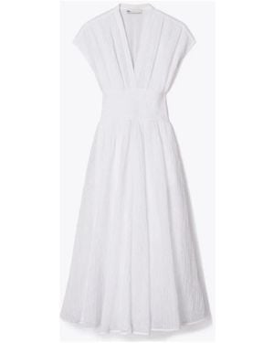 Tory Burch Summer Dresses - White