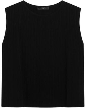 Weekend by Maxmara Sleeveless Tops - Black