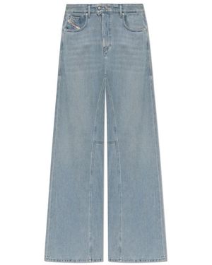 DIESEL Wide Jeans - Blauw