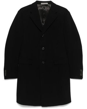 Corneliani Wollen Jas Met Zakken - Zwart
