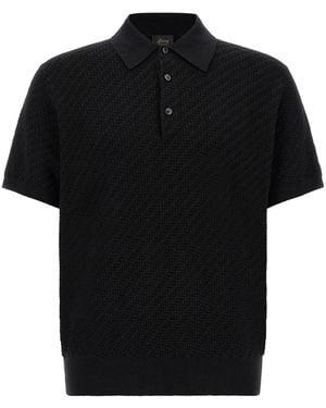Brioni Polo Shirts - Negro